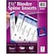 Avery Binder Spine Inserts, 1-1/2" Capacity, 25/PK, White 25PK AVE89105 - alternate 1